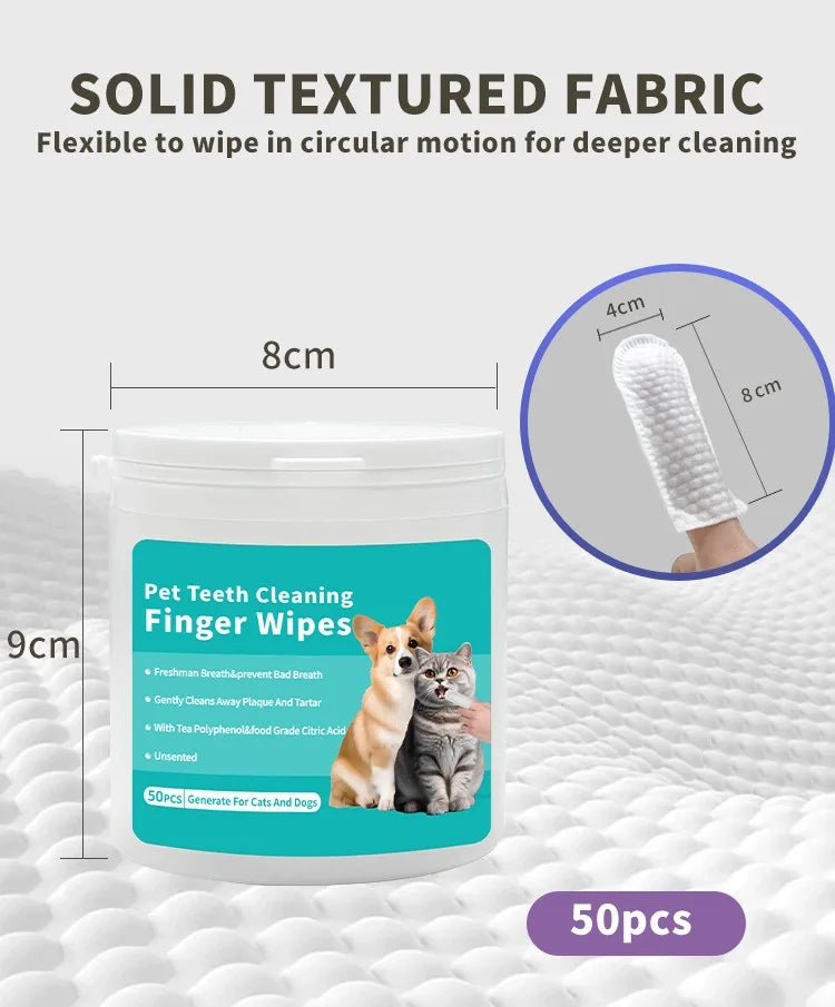 CleanCanine Pet Dental Wipes