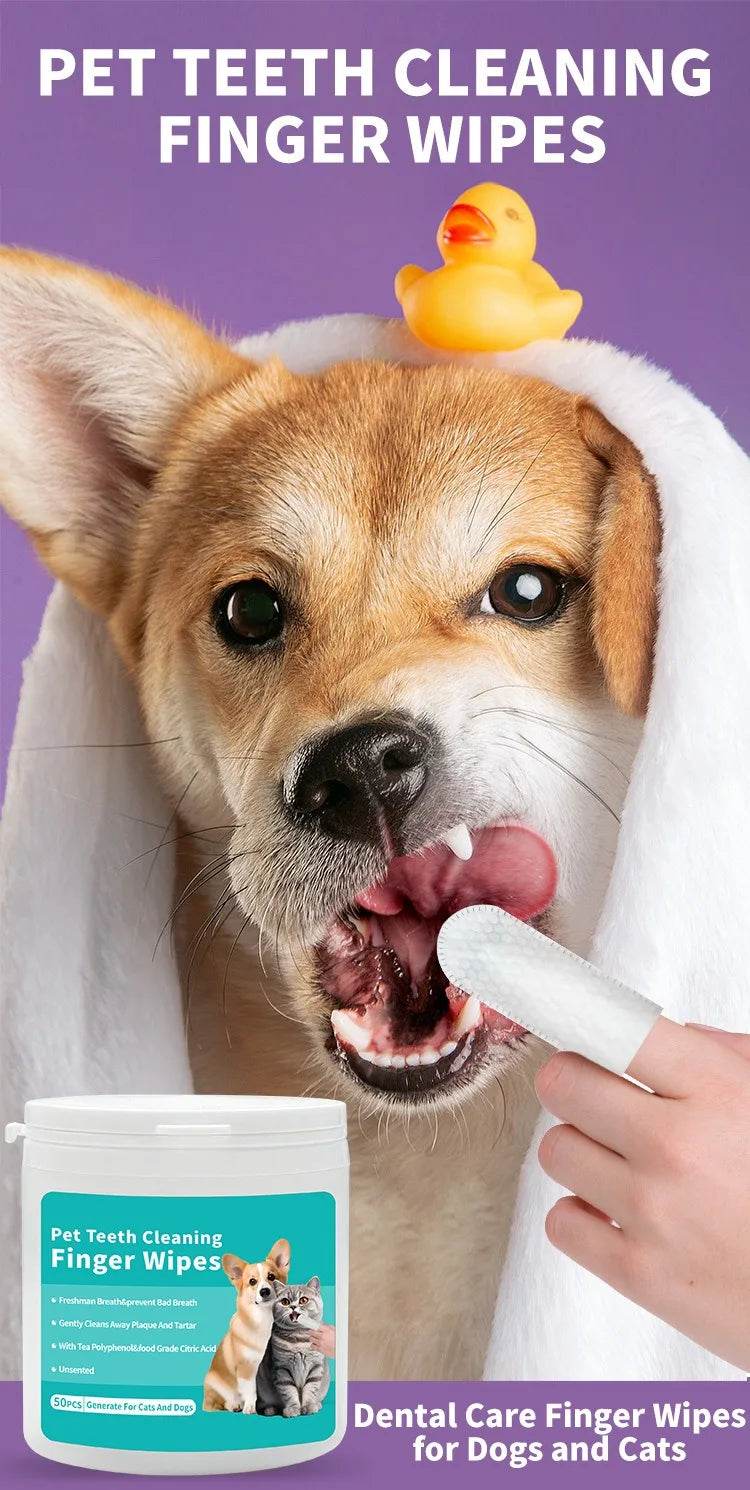 CleanCanine Pet Dental Wipes